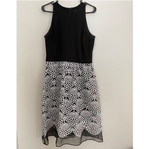 Black & White cocktail dress